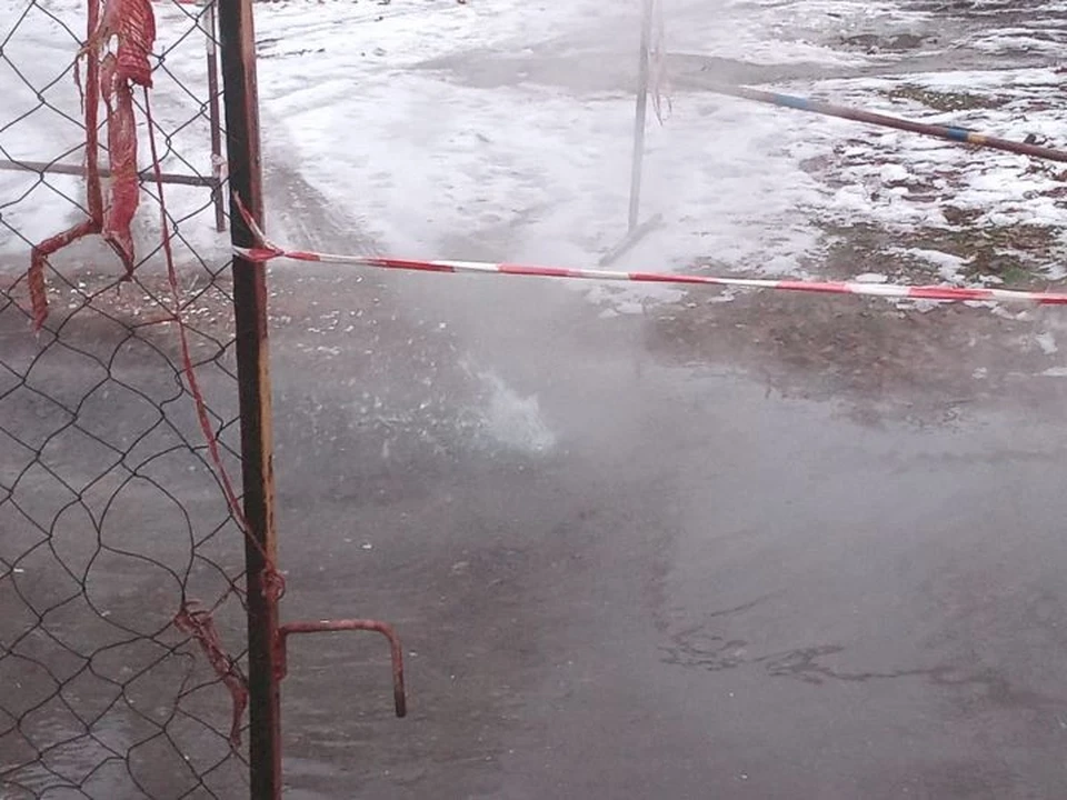 Повреждение обнаружили в районе улицы Пирогова