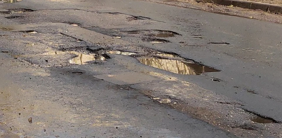 Дорогу на Огарева отремонтируют весной