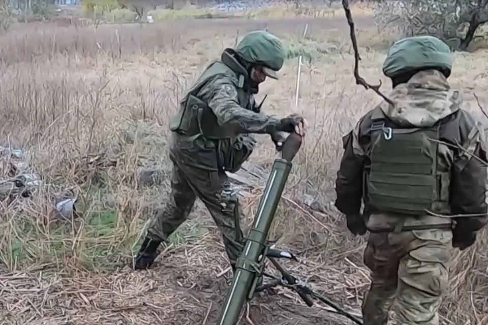 Российские военные защищают свои рубежи Фото: скриншот видео Минобороны РФ
