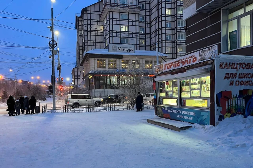 В четверг в Якутске будет небольшой снег.