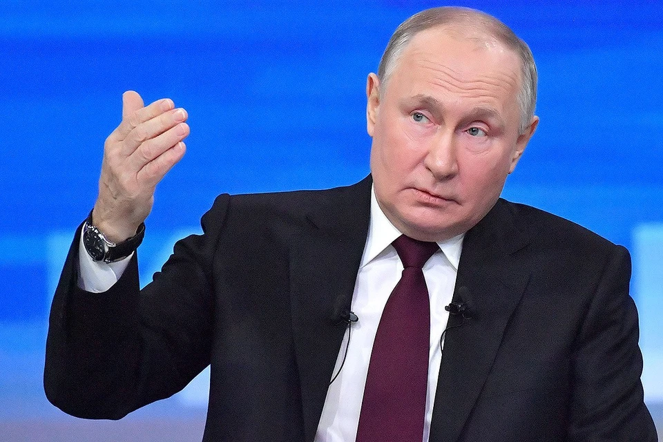 Владимир Путин провел прямую линию, совмещенную с большой пресс-конференцией