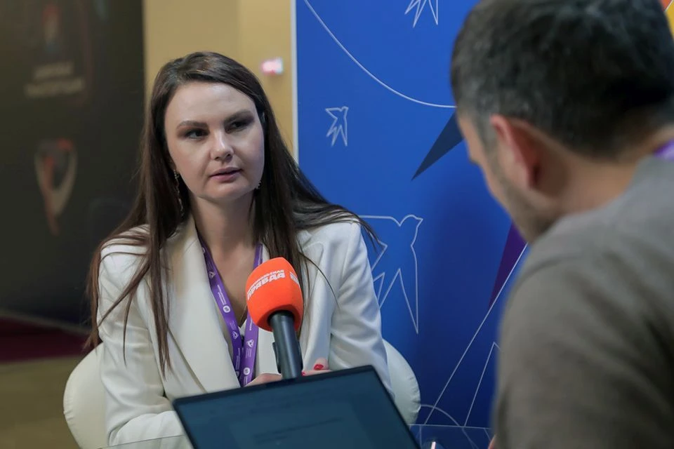 Директор Ассоциации «Цифровой транспорт и логистика» Полина Давыдова.