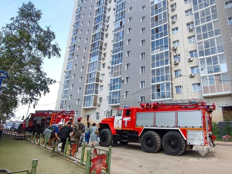 Трагический пожар произошел 25 июля этого года. Фото: пресс-служба ГУ МЧС РФ по Якутии