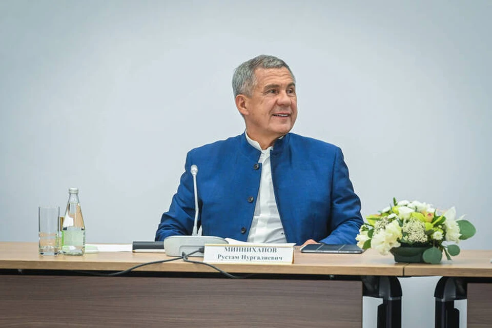 Минниханов отметил высокое качество покрытия и значительно сократившееся время на поездку. Фото: пресс-служба раиса Татарстана