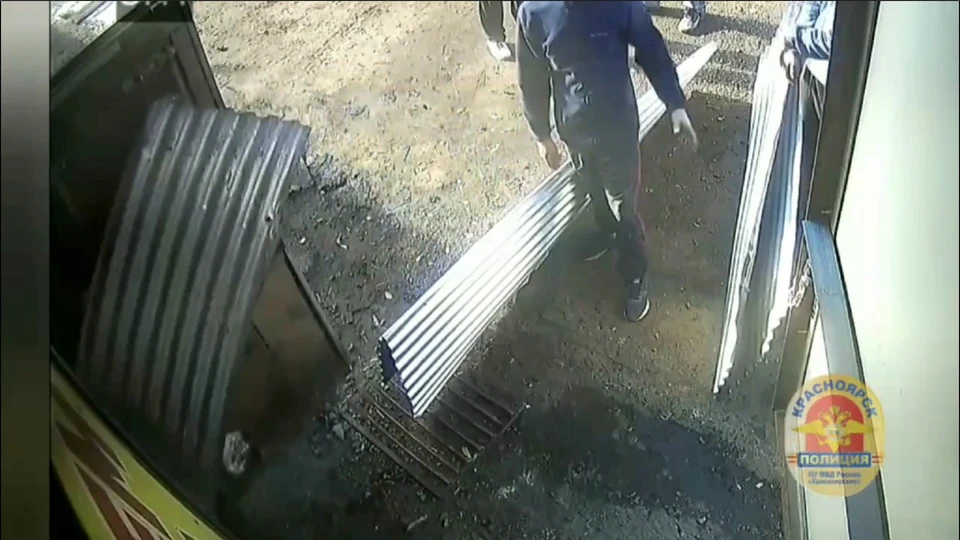 Скриншот: видео МВД по Красноярскому краю