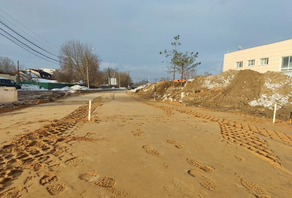 Так сейчас выглядит будущая дорога.