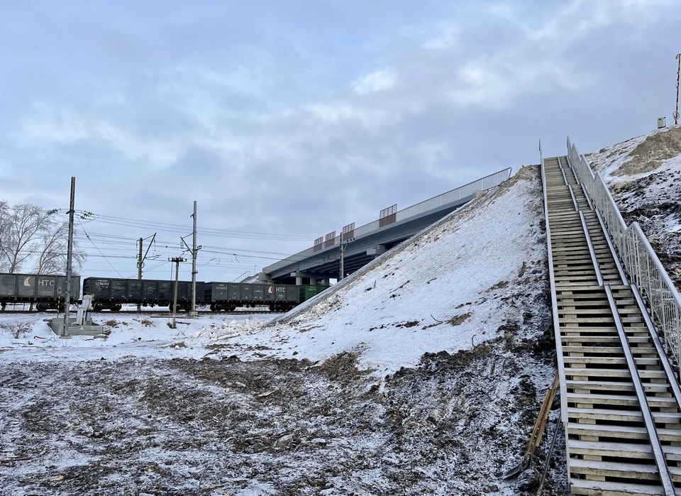 Новый мост расположился на 12 километре трассы станция Глубокое – поселок Бобровский. Фото: Департамент информационной политики Свердловской области