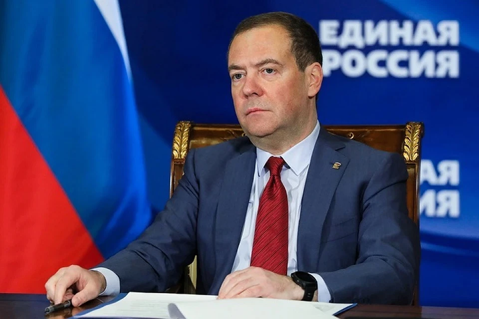 Медведев назвал важнейшей целью СВО смещение киевского режима. Фото: архив Екатерина Штукина | POOL | ТАСС.