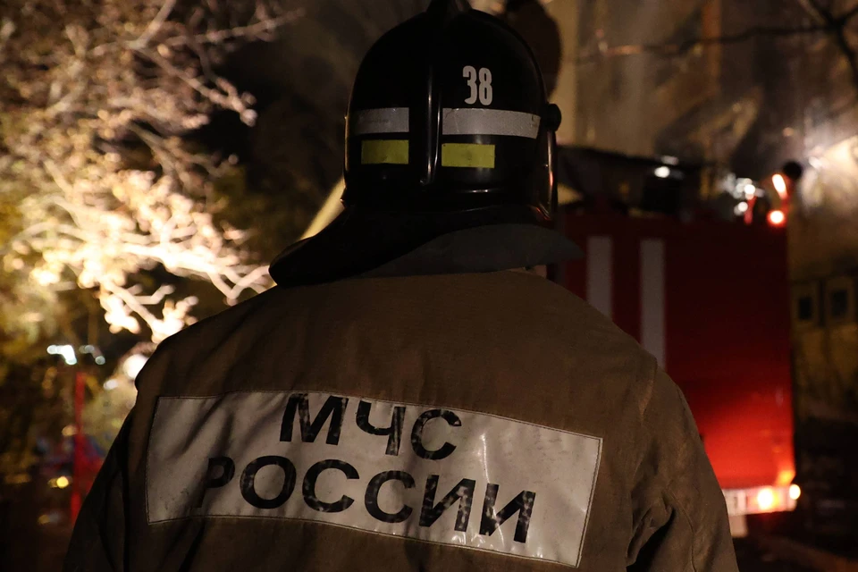 В канун Нового года в многоквартирном доме в Тулуне произошел пожар.