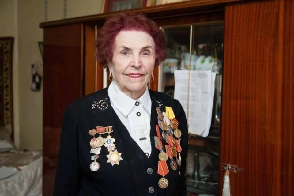 Ветеран Великой Отечественной войны Зоя Маринич.