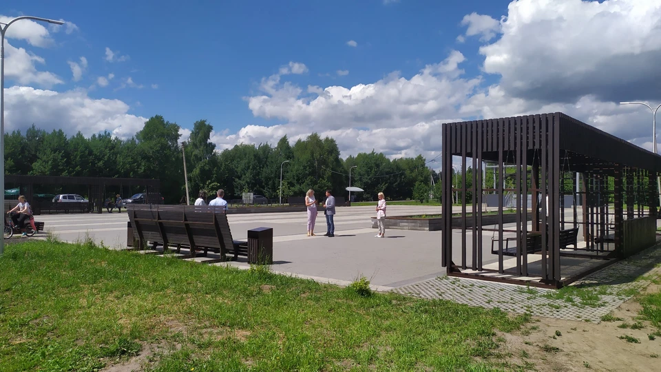В Кузбассе в этом году обновят 170 общественных территорий. Фото - АПК.