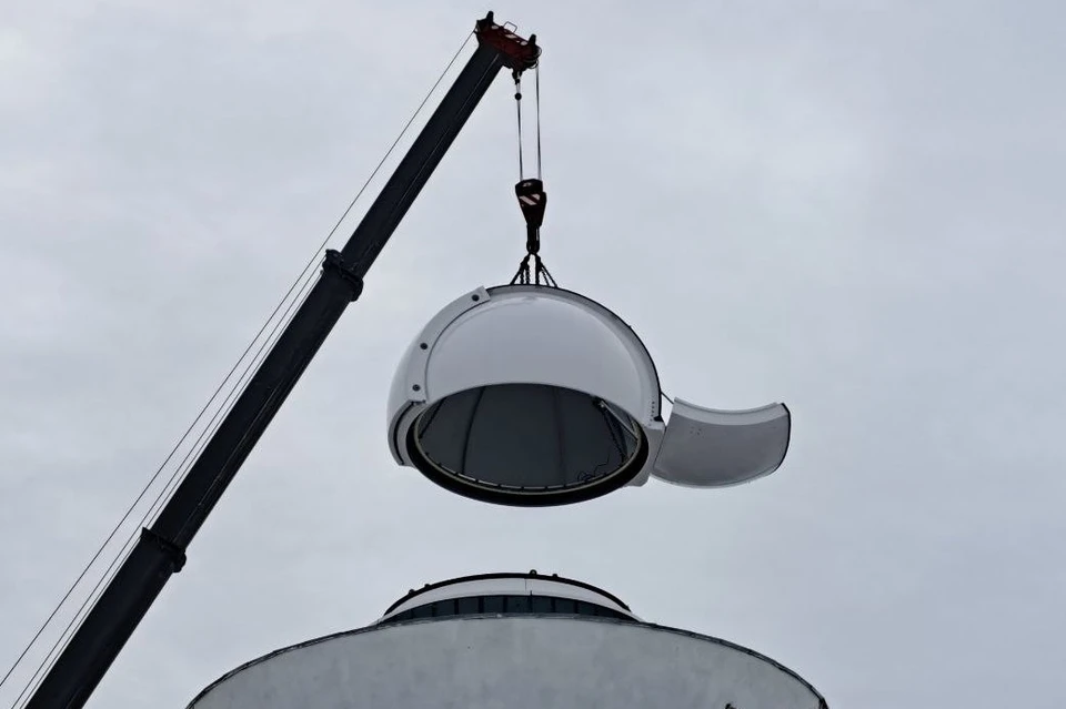 Новый купол получил Нижегородский планетарий имени Г.М. Гречко.