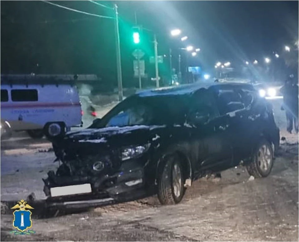 В Заволжье Ульяновска в столкновении двух машин пострадала женщина-пассажир | ФОТО: ГИБДД Ульяновской области