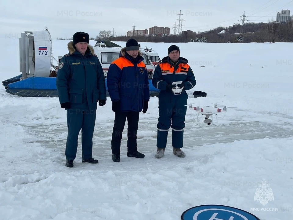 Специалисты ульяновского МЧС с помощью беспилотников готовятся к половодью | ФОТО: ГУ МЧС России по Ульяновской области