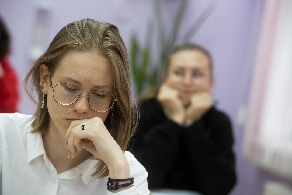 Выпускники отрепетировали будущие экзамены.