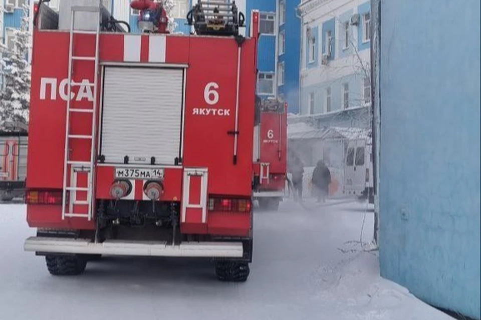Пожар произошел в здании «Ростелекома». Фото: KP.RU