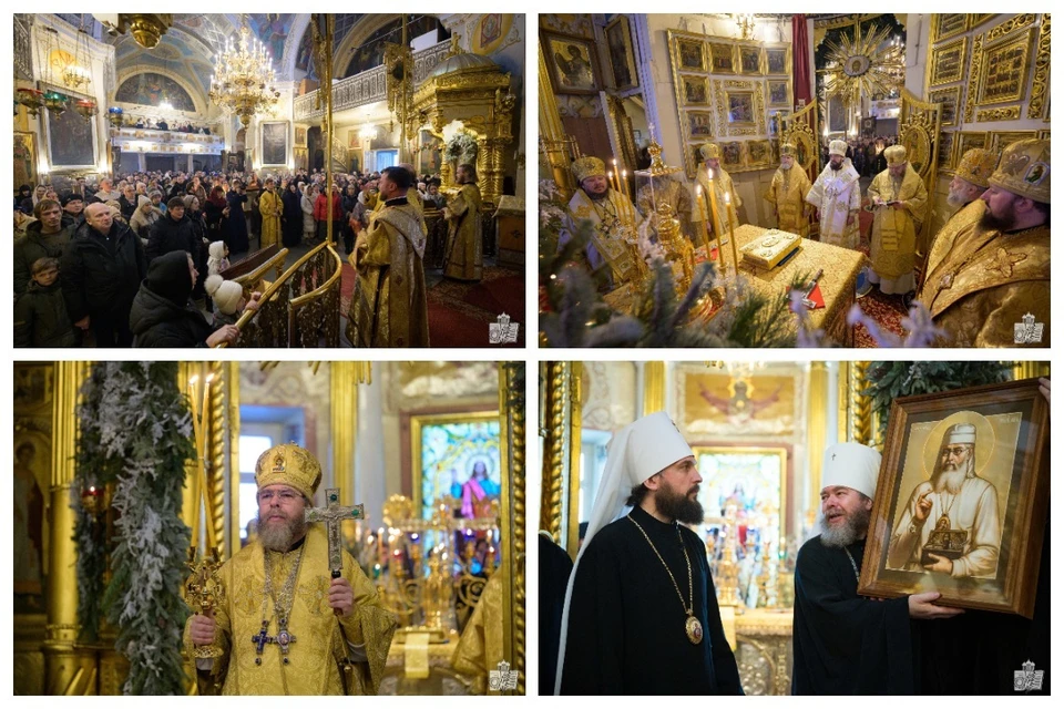 Фото Льва Савинова со страницы митрополита Тихона (Шевкунова) в соцсети «ВКонтакте».