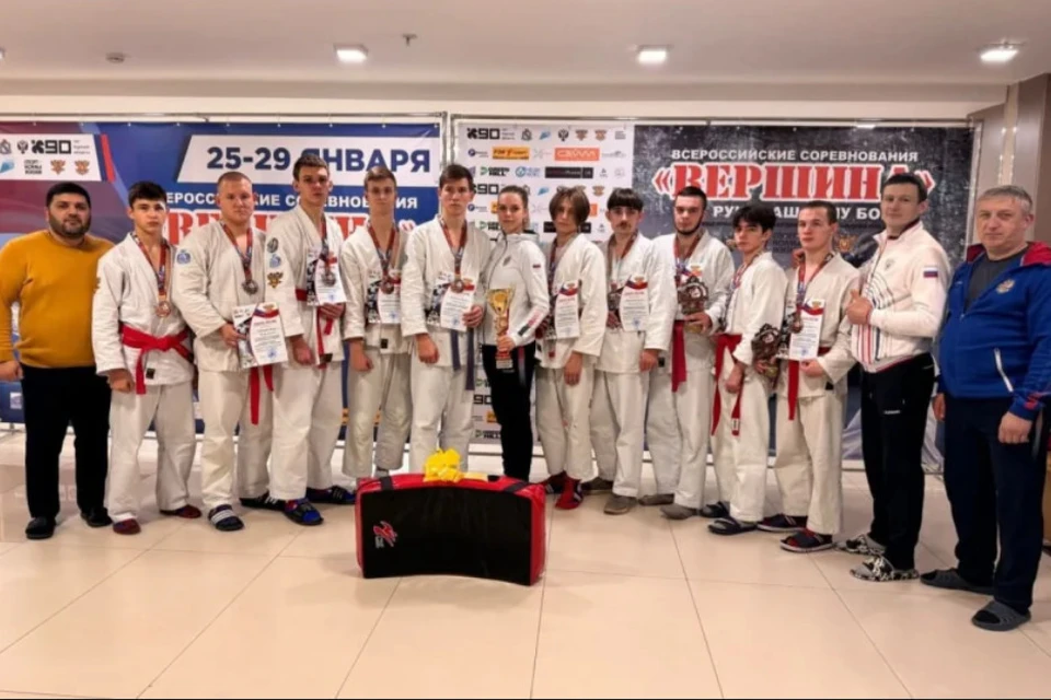 Тульские спортсмены привезли медали с Всероссийских соревнований по рукопашному бою