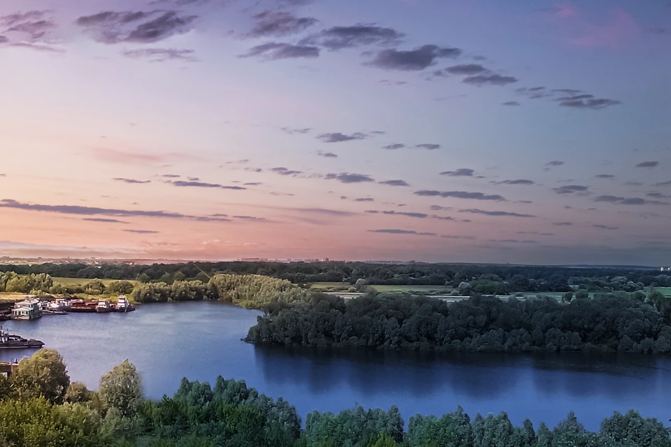 Пойма Оки ­- одно из красивейших мест Рязанской области.