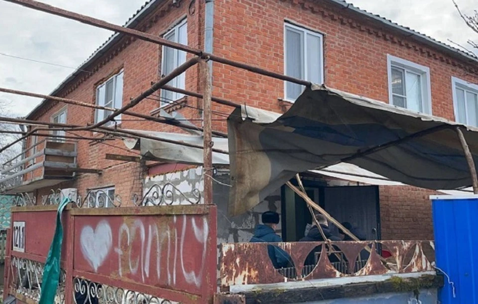 Дом, где погибла семья. Фото: пресс-служба прокуратуры Краснодарского края