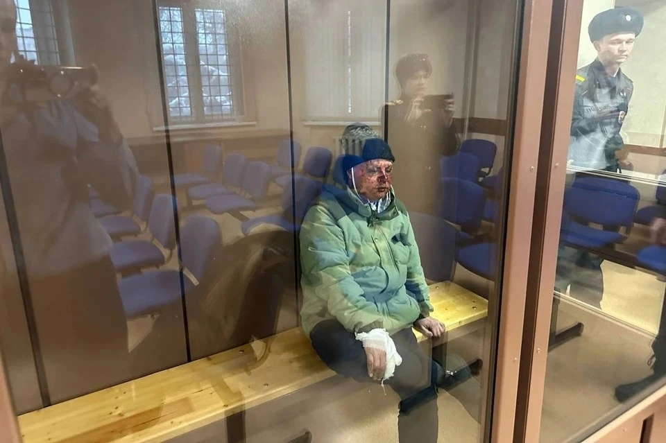 Александр Глебов на заседании по избранию меры пресечения 11 декабря 2023 года. Фото: прокуратура Рязанской области.