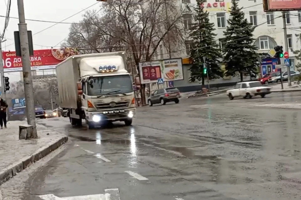 В регионе ожидаются мокрый снег, гололедица и туман