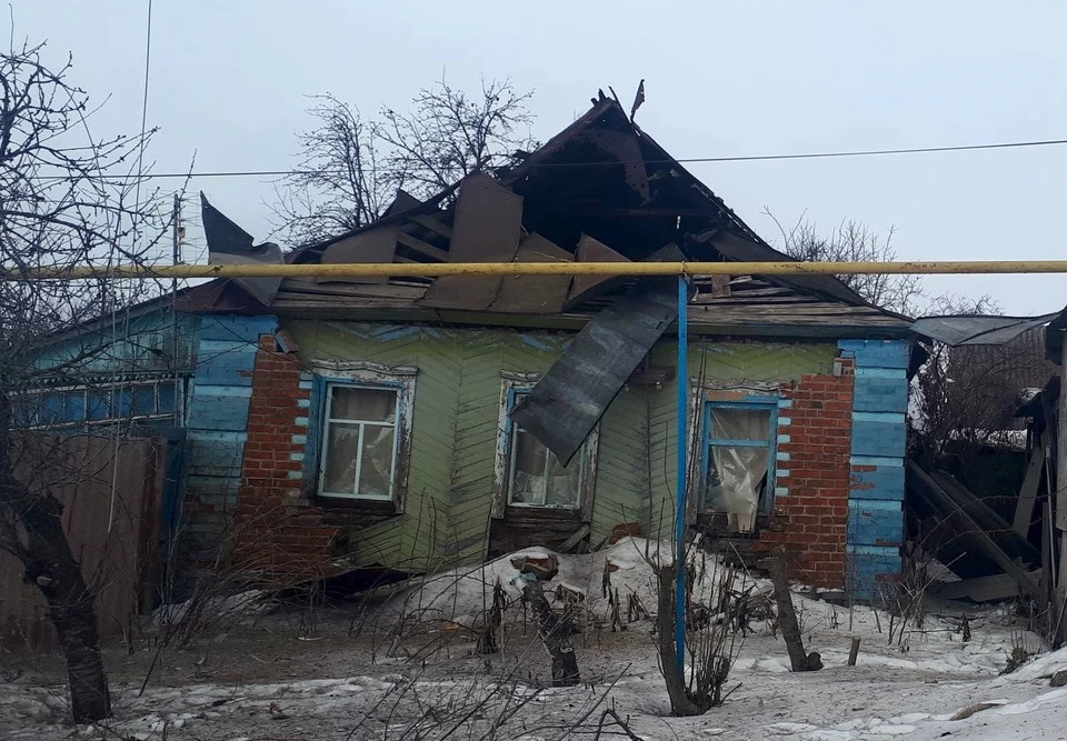 В Краснояружском районе под минометный обстрел попал поселок Задорожный (пять прилетов).