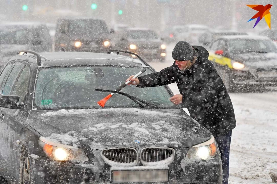 Снежный циклон "Надин" будет править погодным балом в Беларуси 5 и 6 февраля.
