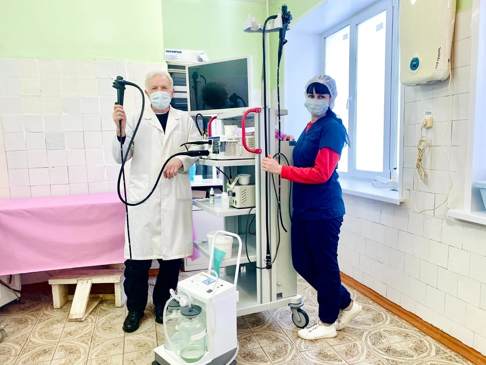 В эндоскопическом кабинете поликлиники Бутурлинской ЦРБ появилось новое медицинское оборудование.