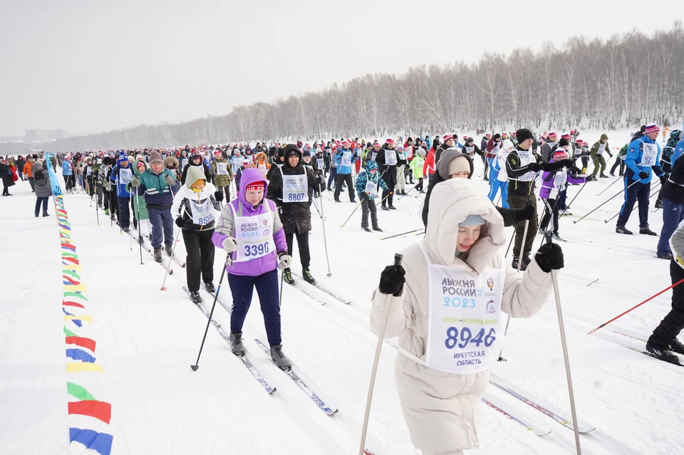 Семейный забег «Лыжня России» пройдет в Иркутске 10 февраля