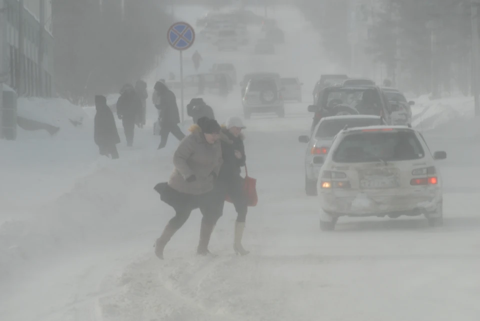 В Оренбурге снегопад ожидается весь день. Фото: Александр Мурлин