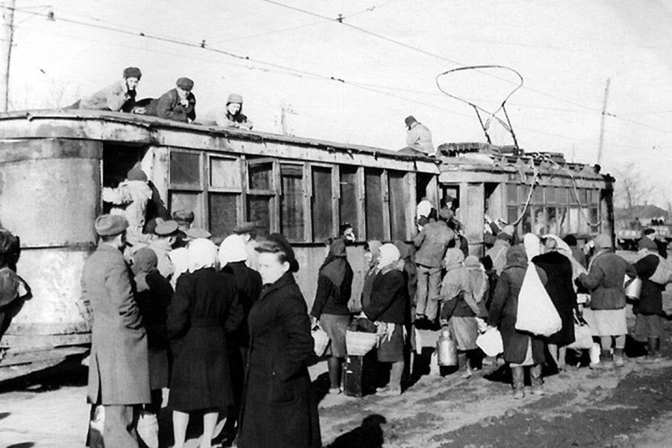 Трамвай в Краснодаре, 1948 год