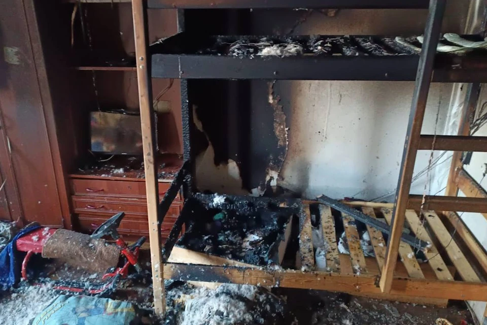 Женщина погибла из-за отравления продуктами горения во время пожара в Москве