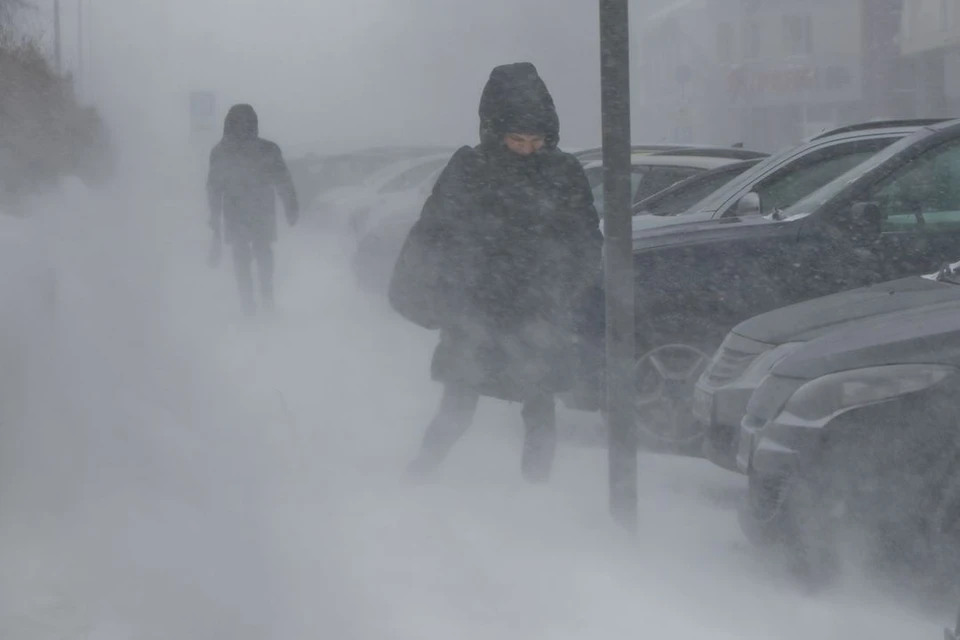 В Новосибирске ожидается снежная и ветреная погода 9 февраля.