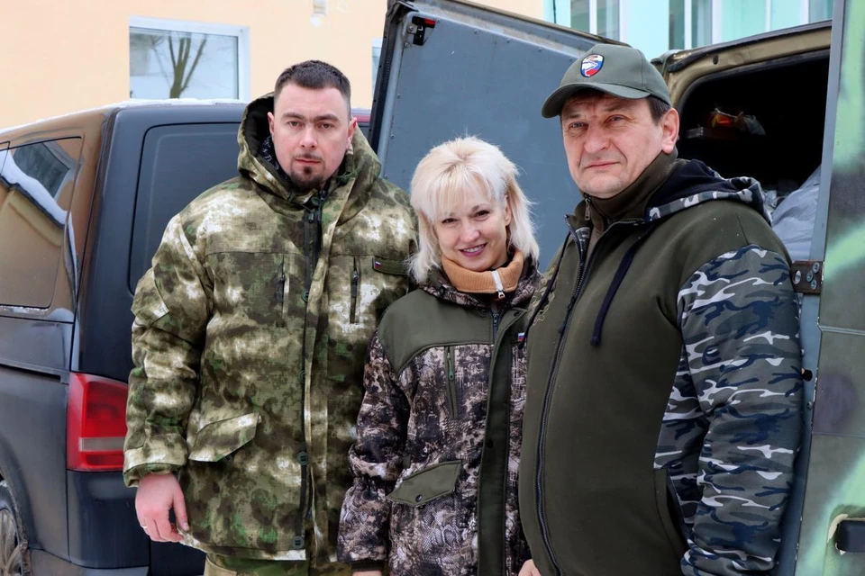 «Единая Россия» и волонтеры «Ваш Тыл67» отправились на освобожденные территории с гуманитарным грузом Фото: smolensk.er.ru