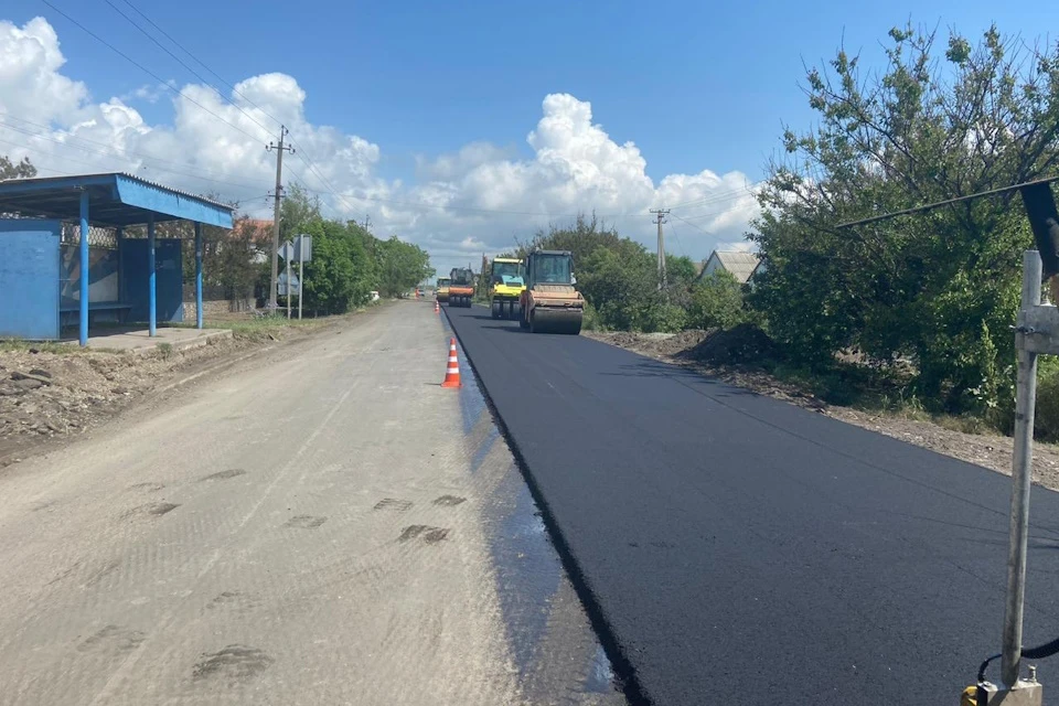 В Херсонской области отремонтировано 300 км дорог Фото: Министерство транспорта ХО