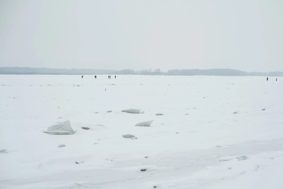 В Тольятти толщина льда стабильно держится в районе 40-41 см.