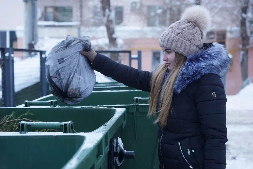 В Оренбурге контейнерная площадка на ул. Луганской, 21 не соответствует требованиям законодательства