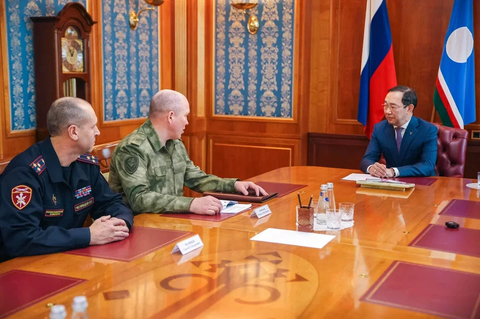 Якутское управление Росгвардии получило нового руководителя. Фото Андрея Сорокина, ЯСИА.