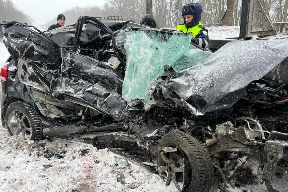 Две женщины погибли в жутком ДТП с фурой на трассе «Нарва» в Ленобласти ...