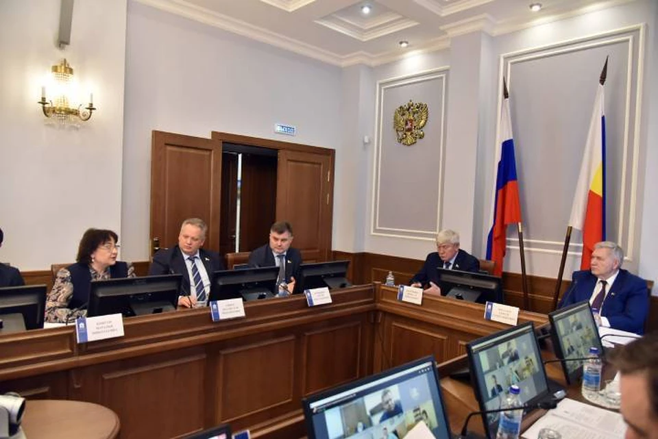 Депутаты Заксобрания обсудили состояние Дона и других водных объектов. Фото: ЗС РО