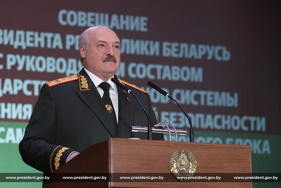 Лукашенко озвучил закрытую информацию о переделе территории Европы. Фото: president.gov.by.