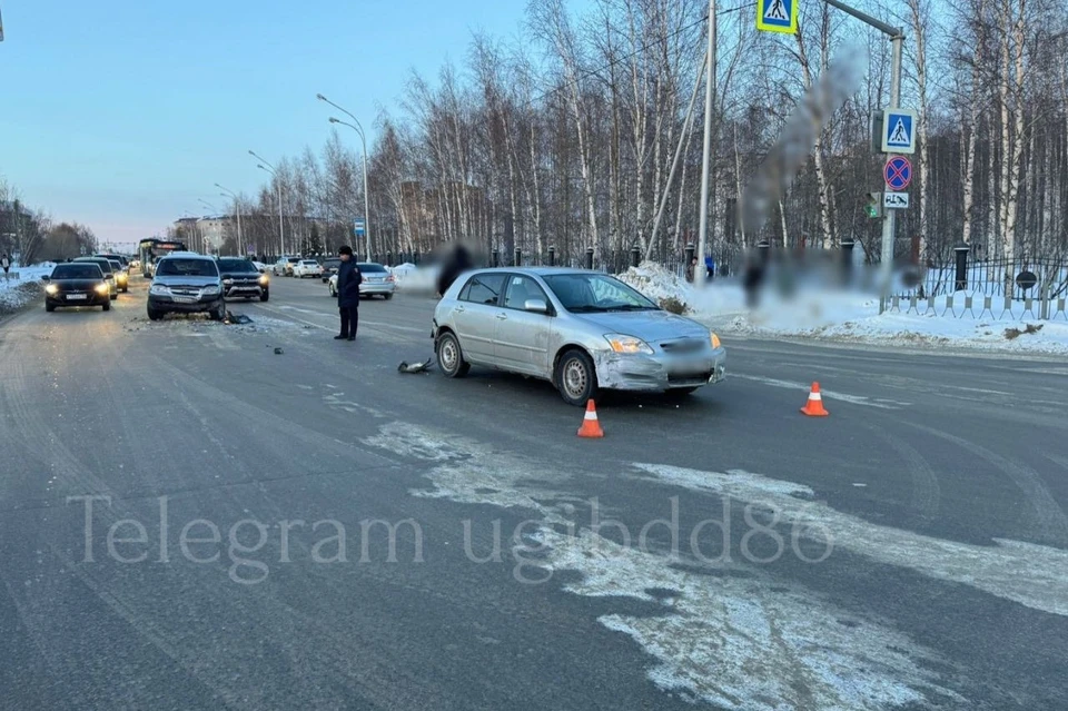 В Югре водитель «Chevrolet» устроил ДТП, в которой пострадал человек. Фото: УГИБДД России по ХМАО-Югре