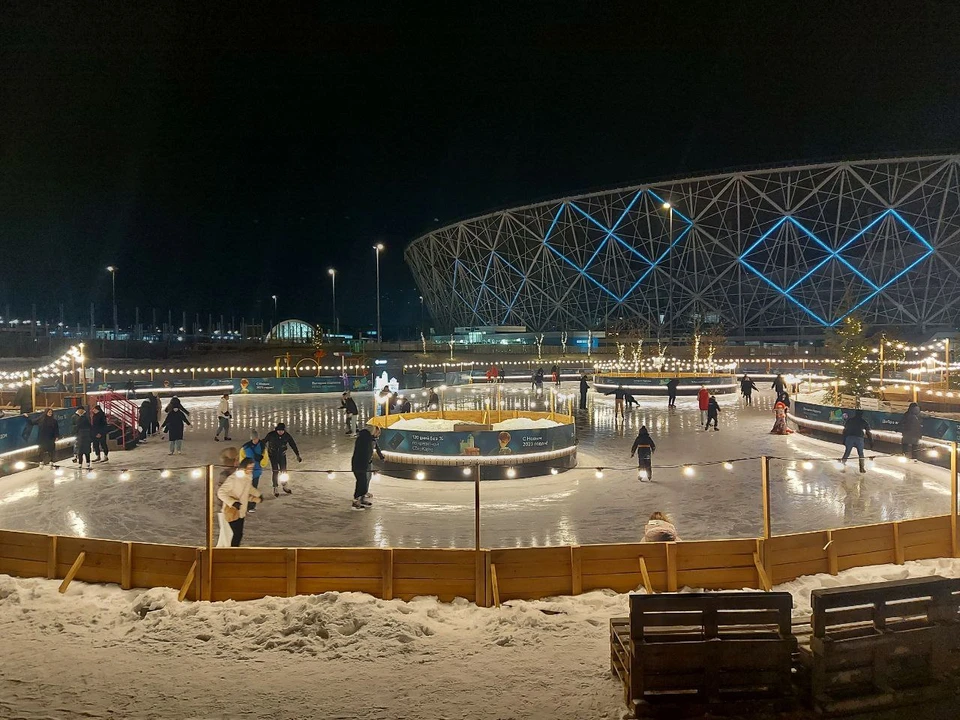 Волгоградцев ждет ретровечеринка на катке.
