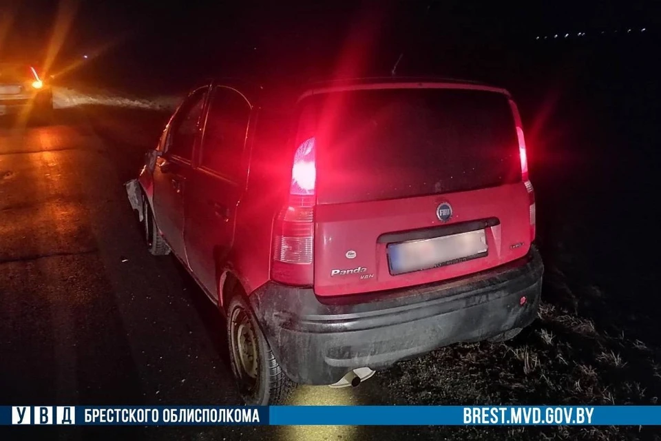 30-летняя белоруска погибла под колесами авто на трасе Брест - Минск. Фото: УВД Брестского облисполкома