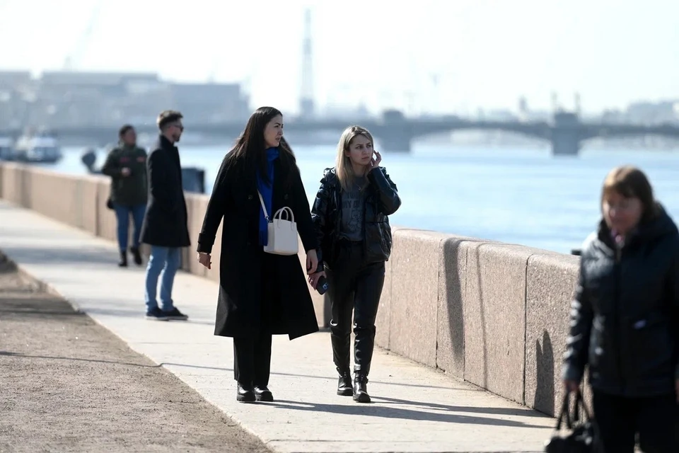 В Петербурге за последнее десятилетие выросло количество теплых дней.