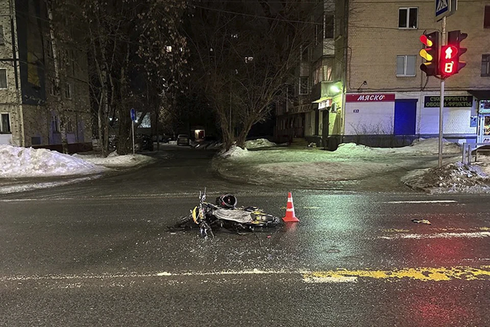 Мотоциклист и водитель автомобиля пострадали в ДТП в Твери Фото: отдел ГИБДД УМВД России по г. Твери