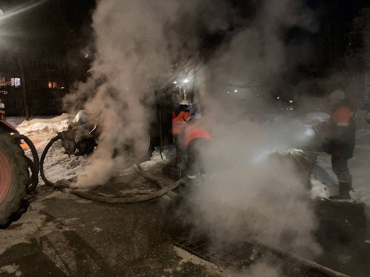 Подача тепла и воды в дома по улице Терешковой восстановлена по штатной  схеме - KP.RU