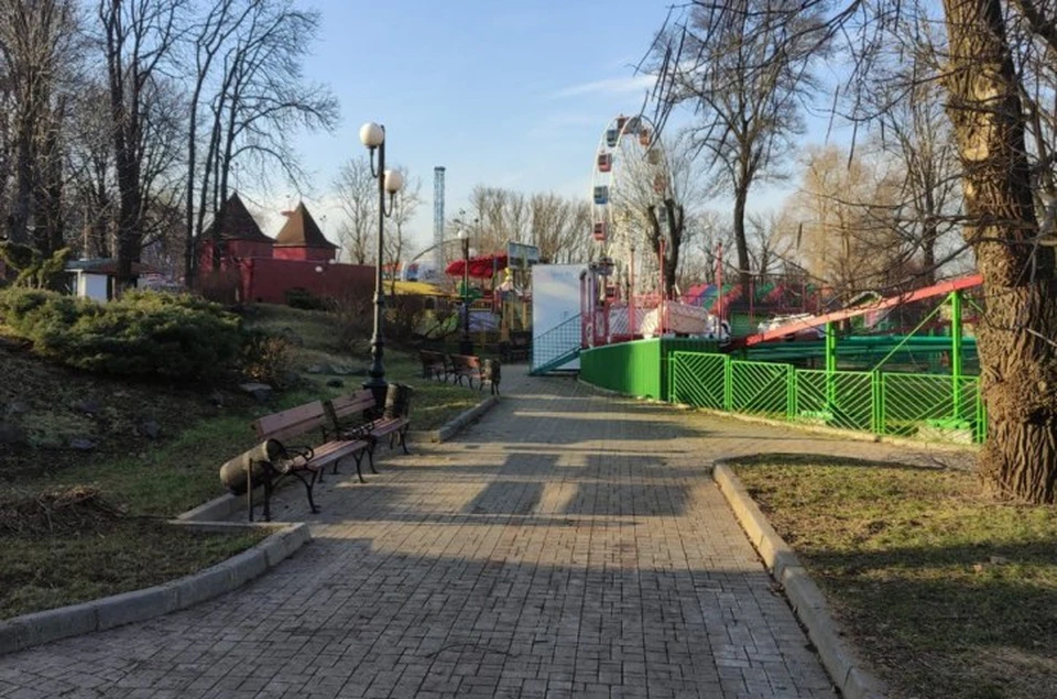 В ДНР практически завершили благоустройство парков отдыха. Фото Рашида Габдуллина.