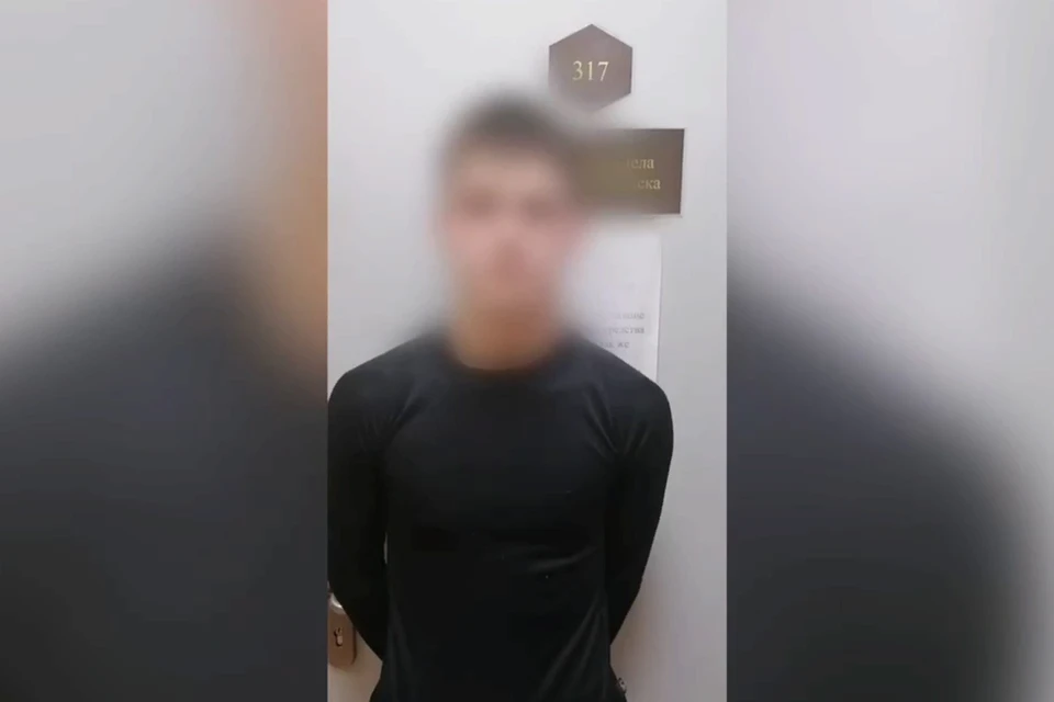 Скриншот: видео МВД по Красноярскому краю
